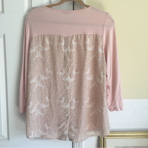 Pretty Pinky Peach Top Size Large - Picture 2 of 7